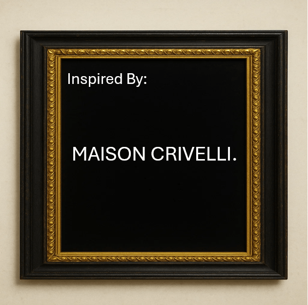 Impressions of MAISON CRIVELLI - SHIVI PERFUMERY